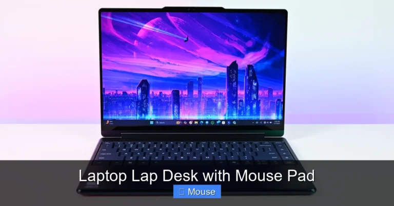 Laptop Lap Desk with Mouse Pad