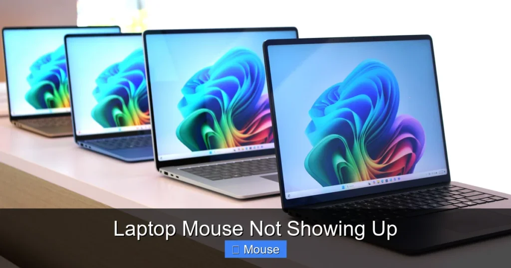 Laptop Mouse Not Showing Up