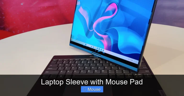 Laptop Sleeve with Mouse Pad