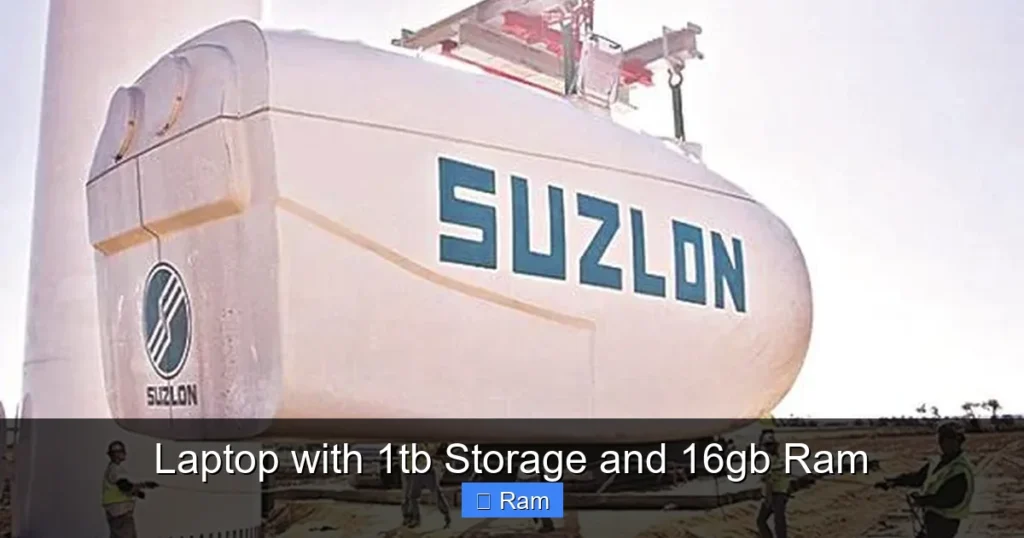 Laptop with 1tb Storage and 16gb Ram