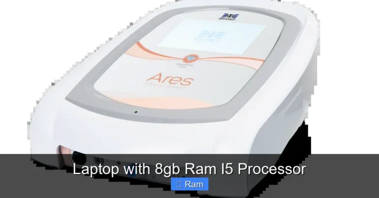 Laptop with 8gb Ram I5 Processor