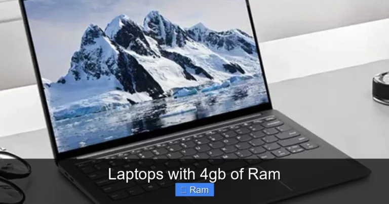 Laptops with 4gb of Ram