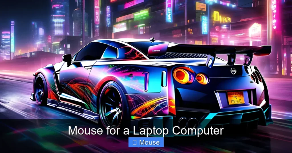Mouse for a Laptop Computer