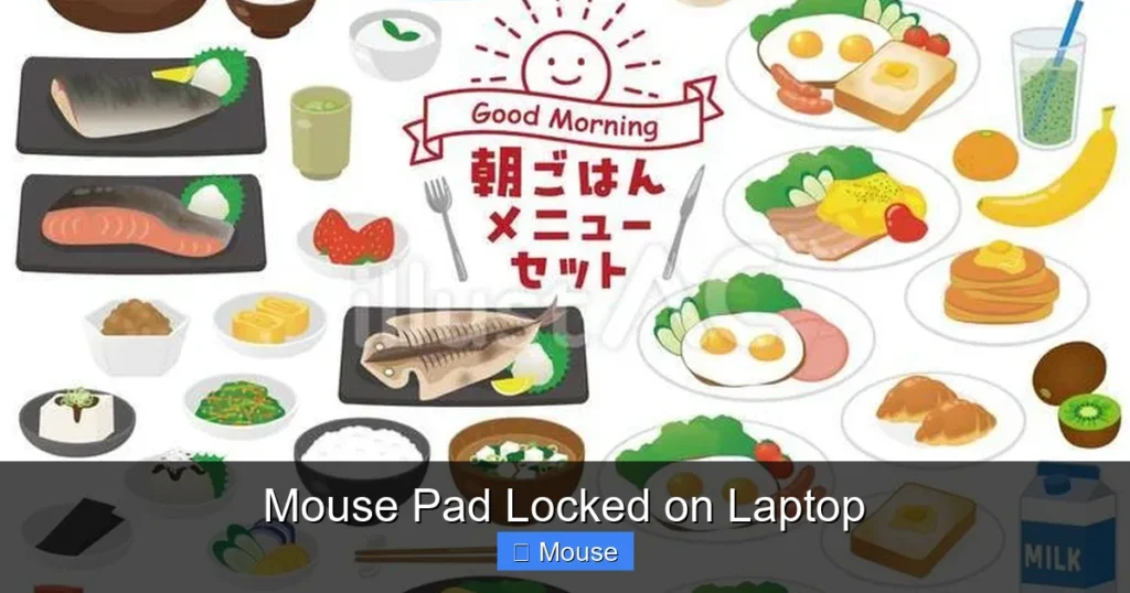 Mouse Pad Locked on Laptop