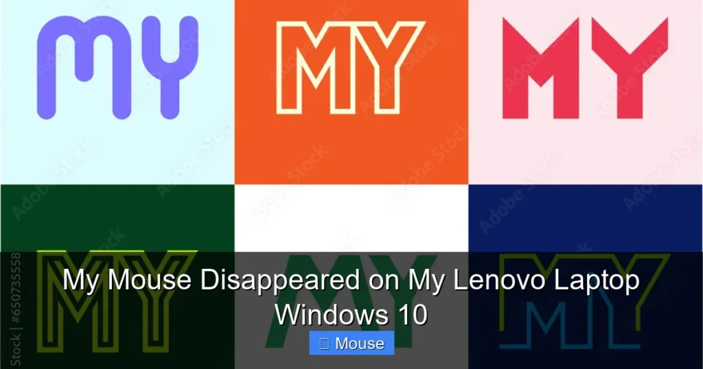 My Mouse Disappeared on My Lenovo Laptop Windows 10