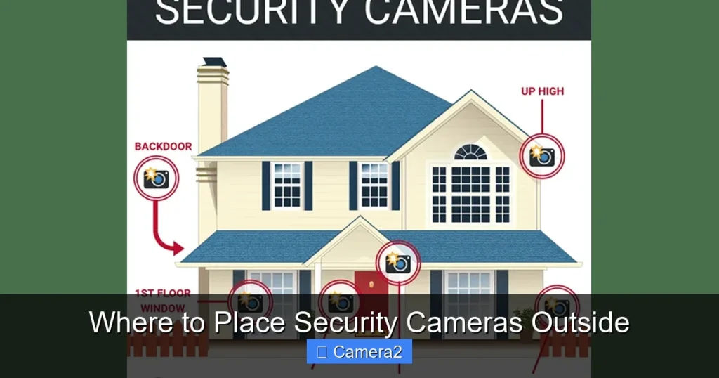 Where to Place Security Cameras Outside