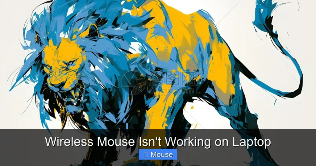 Wireless Mouse Isn't Working on Laptop