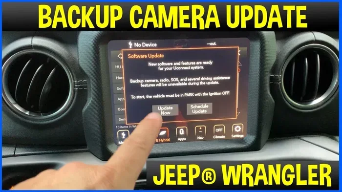 Jeep Backup Camera Not Working