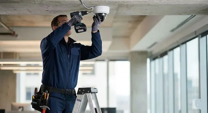 License for Security Camera Installation