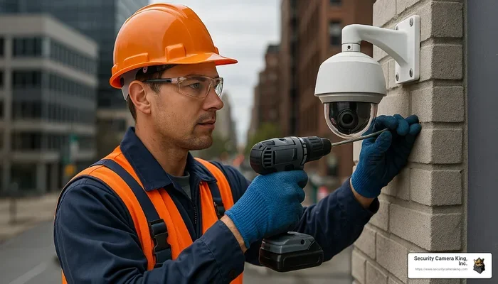 License for Security Camera Installation