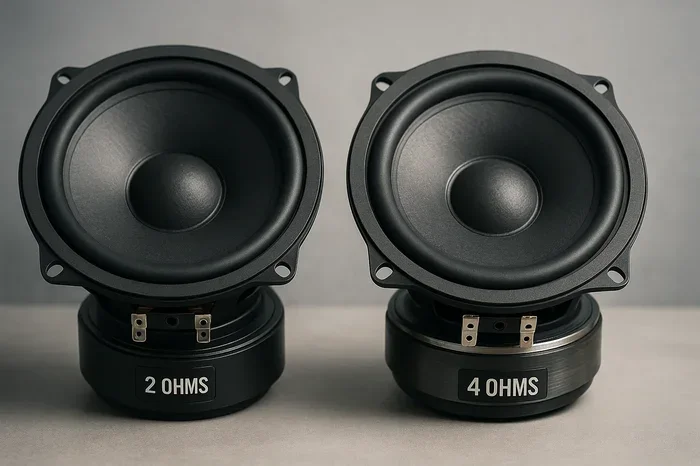 2 Ohm 4 Ohm Speakers