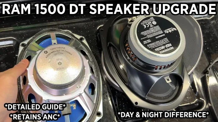 2014 Dodge Ram 1500 Speakers Size