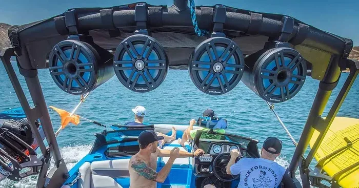 Boat Speakers for Wake Tower