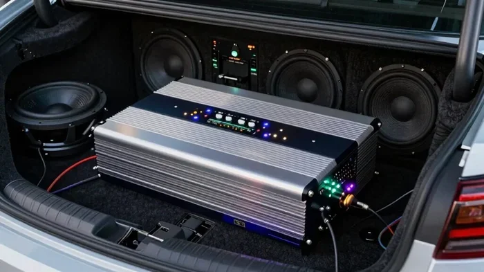 4 Channel Amp for Speakers and Sub