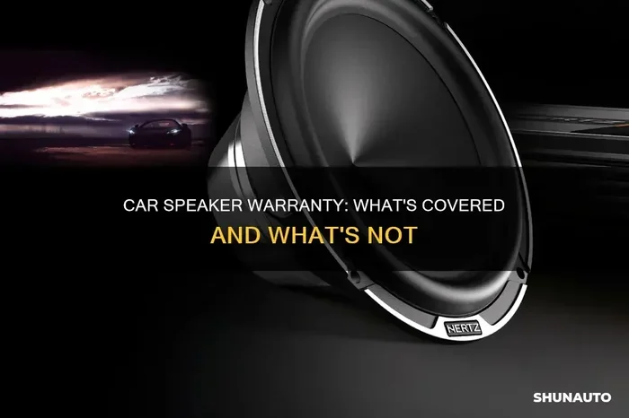 Are Car Speakers Covered Under Warranty