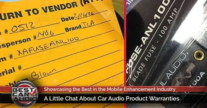 Are Car Speakers Covered Under Warranty