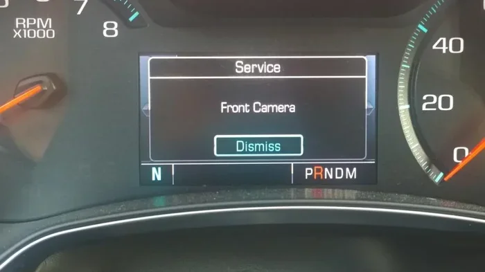 System Disabled Due to Poor Outward Camera