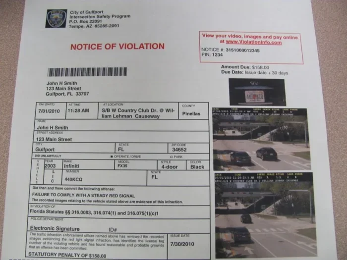 Are Camera Tickets Legal in Florida