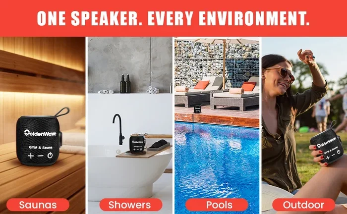 Heat Resistant Speakers for Sauna