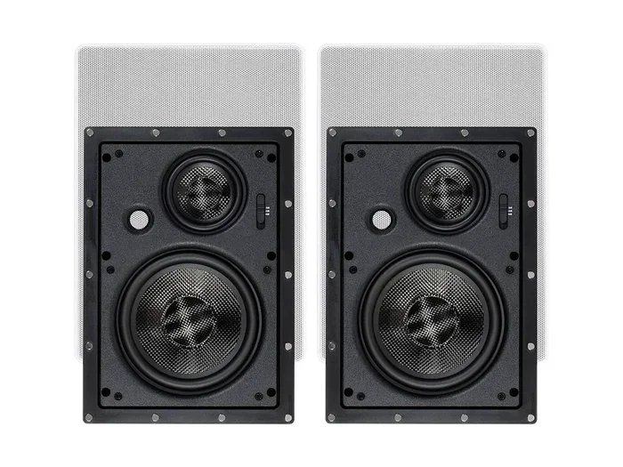 In Wall Speakers 3 Way