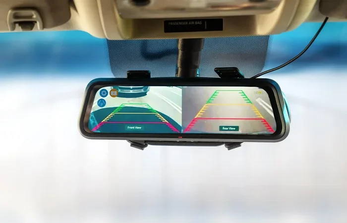 License Plate Frame with Camera
