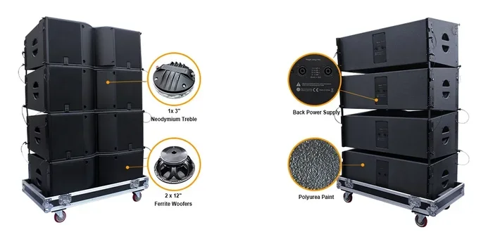 Pro Audio Line Array Speakers