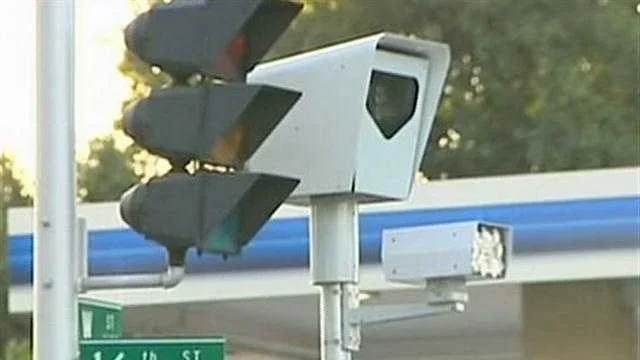 Red Light Cameras Sacramento Map