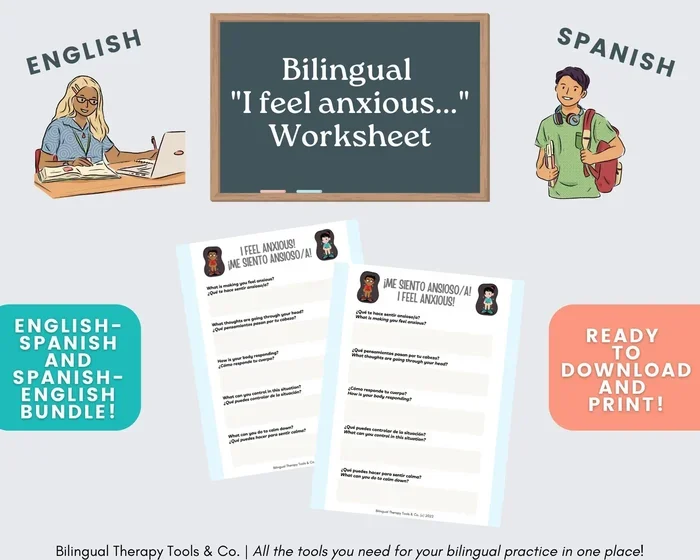Learning English Worksheets for Spanish Speakers