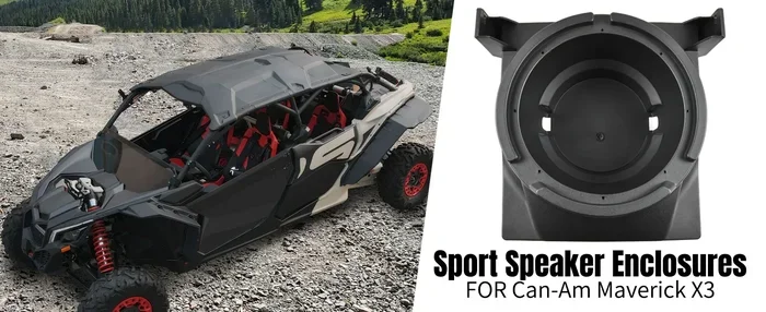 Speakers for Can Am X3