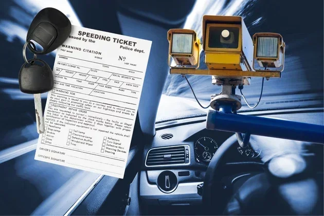 Speed Camera Ticket Rental Car
