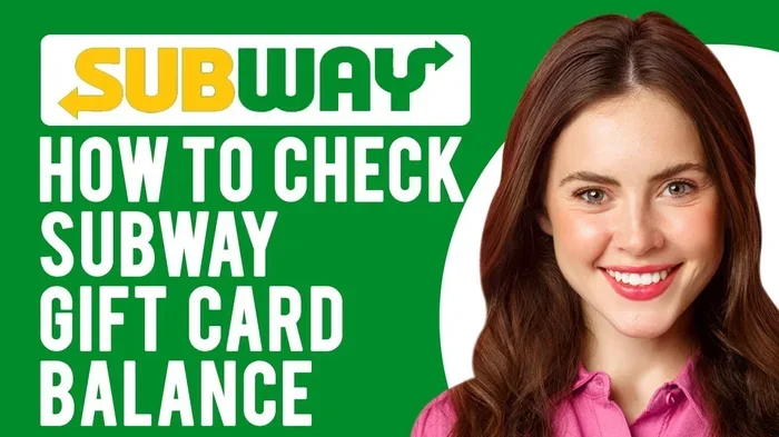 Subway Gift Card Balance