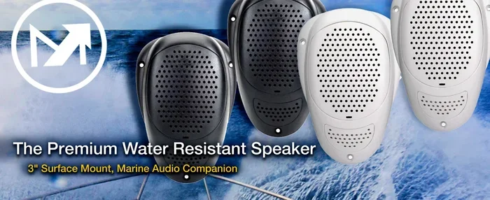 Surface Mount Outdoor Rv Speakers