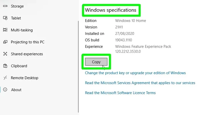 Check Laptop Specs Windows