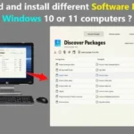 List The Different Types Of Computer Software Packages