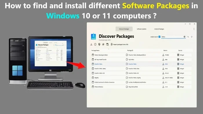 List The Different Types Of Computer Software Packages