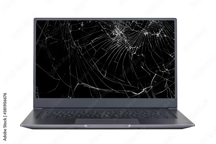 Laptop Screen Cracked but Still Works