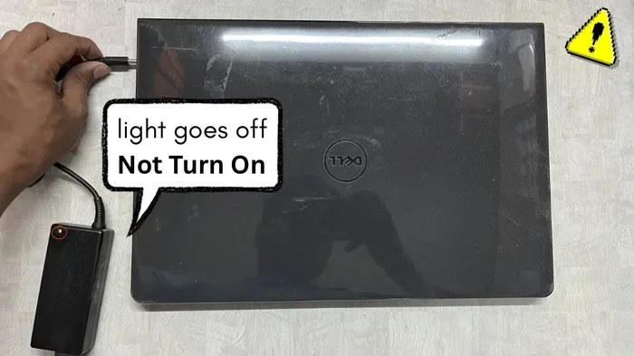 Charger Light Goes Off When I Plug It into the Laptop