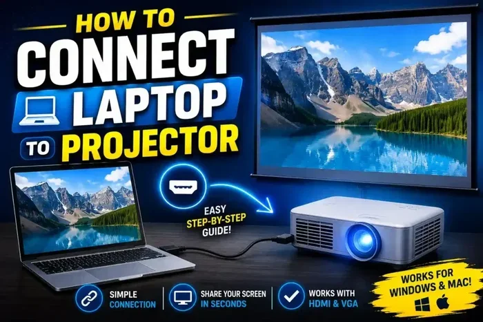 How to Connect a Projector to a Laptop the Complete Step by Step Guide 2026