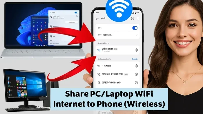 Share Laptop Internet