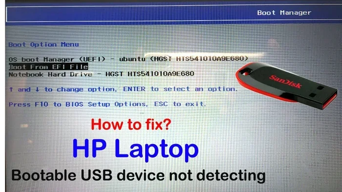 Why Cant I Boot from Usb