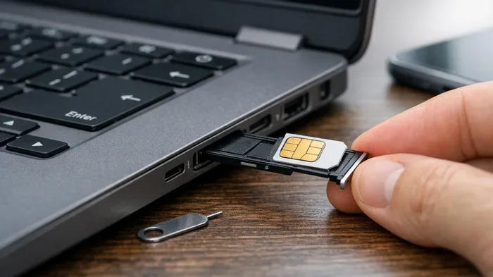 How to Use Sim Card in Laptop
