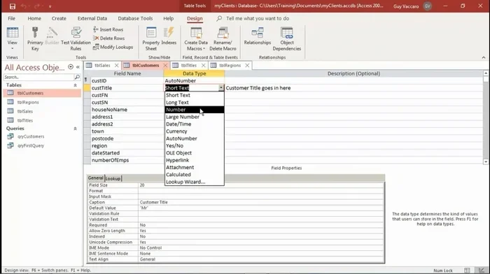 What Is a Table in Microsoft Access
