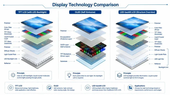 What Is Better Tft or Lcd