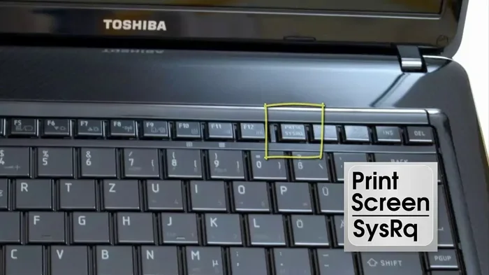 Screenshot on Toshiba Laptop Without Printscreen