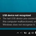 Why Usb Is Not Working in Windows 10