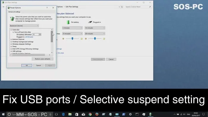 Where Is Usb Setting